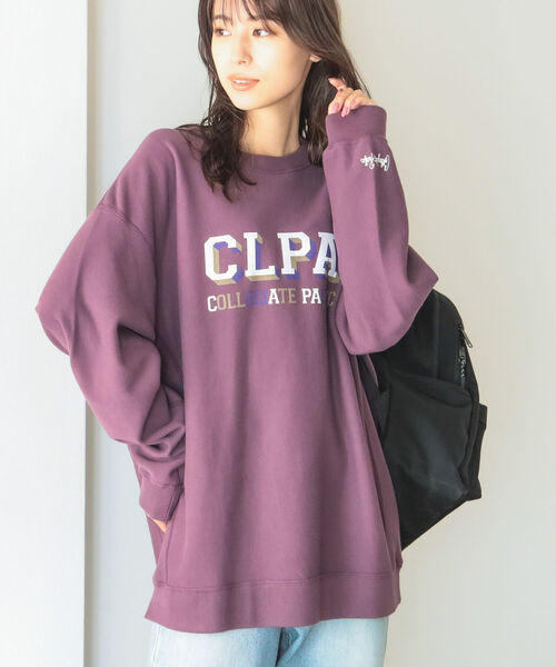 B:MING by BEAMS(ビーミングバイビームス)の「Collegiate Pacific x B:MING by BEAMS/ 別注 ロゴ クルーネック スウェット シャツ(スウェット・レディース・グリーン/レッド系その他7/ライトグレー・ONE SIZE)」の14枚目の写真