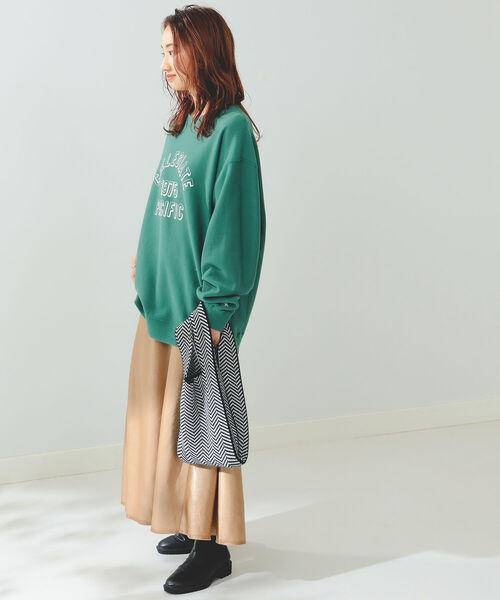 B:MING by BEAMS(ビーミングバイビームス)の「Collegiate Pacific x B:MING by BEAMS/ 別注 ロゴ クルーネック スウェット シャツ(スウェット・レディース・グリーン/レッド系その他7/ライトグレー・ONE SIZE)」の20枚目の写真