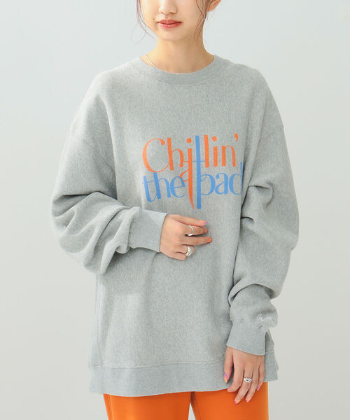 B:MING by BEAMS(ビーミングバイビームス)の「Collegiate Pacific x B:MING by BEAMS/ 別注 ロゴ クルーネック スウェット シャツ(スウェット・レディース・グリーン/レッド系その他7/ライトグレー・ONE SIZE)」の22枚目の写真
