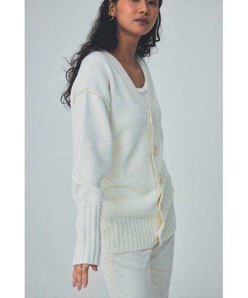 THEATRE PRODUCTS(シアタープロダクツ)の「ロングカーディガン(カーディガン/ボレロ・レディース・ブラック/ホワイト/ブラウン・FREE)」の10枚目の写真