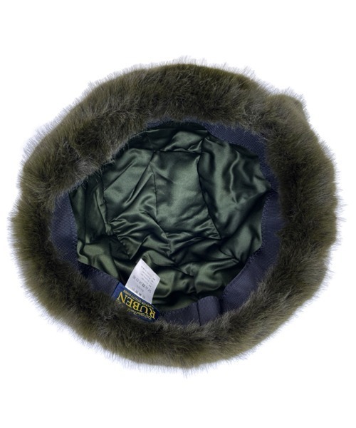 polcadot（ポルカドット）の「ナイロン フライトキャップ（キャップ・レディース・カーキ/ベージュ/ブラック・FREE）」の10枚目の写真