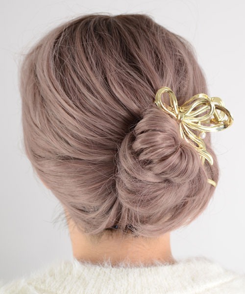 Mayree(メイリー)の「【float】リボン パール ヘアクリップ バンスクリップ(バレッタ/ヘアクリップ・レディース・シルバー/ゴールド・FREE)」の14枚目の写真