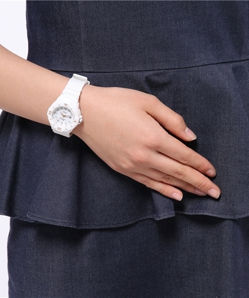 Another Edition（アナザーエディション）の「CASIO LRW（アナログ腕時計・レディース・ホワイト/ブラック・フリー）」の8枚目の写真