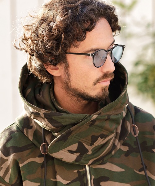 CAMBIO（カンビオ）の「mko10961-Standard Boston Sunglasses サングラス（サングラス・メンズ・ブラック×ブルー/クリアブラウン/ブラック×グレー/グレー系その他・FREE）」の13枚目の写真