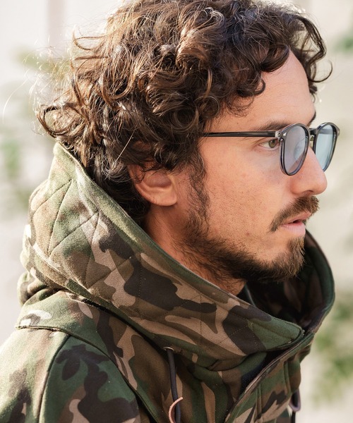 CAMBIO（カンビオ）の「mko10961-Standard Boston Sunglasses サングラス（サングラス・メンズ・ブラック×ブルー/クリアブラウン/ブラック×グレー/グレー系その他・FREE）」の14枚目の写真