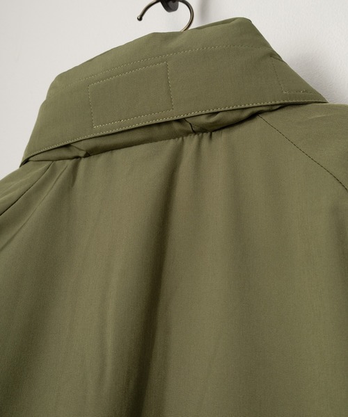 SlashDate（スラッシュデイト）の「レベル7タイプ中綿スタンドジャケット/ミリタリージャケット/ビッグシルエット（ミリタリージャケット・メンズ・ブラック/カーキ・M/L）」の6枚目の写真