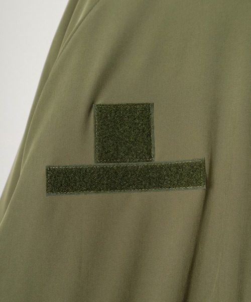 SlashDate（スラッシュデイト）の「レベル7タイプ中綿スタンドジャケット/ミリタリージャケット/ビッグシルエット（ミリタリージャケット・メンズ・ブラック/カーキ・M/L）」の8枚目の写真
