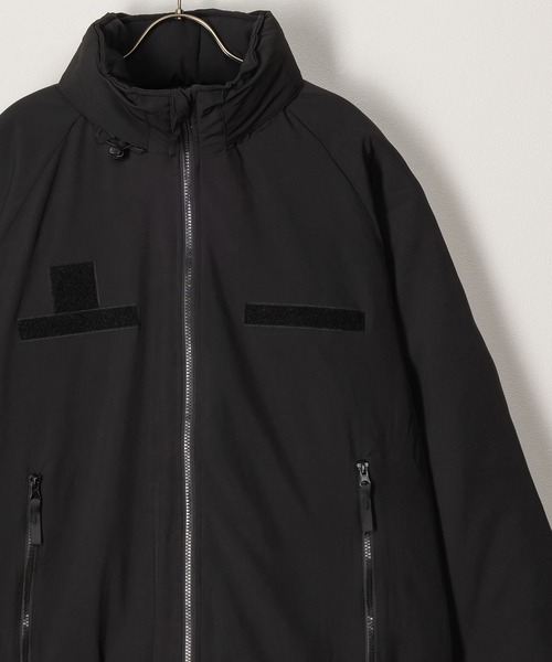 SlashDate（スラッシュデイト）の「レベル7タイプ中綿スタンドジャケット/ミリタリージャケット/ビッグシルエット（ミリタリージャケット・メンズ・ブラック/カーキ・M/L）」の13枚目の写真