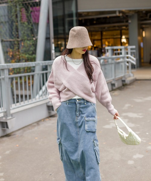 SpRay(スプレイ)の「フェルトクローシュハット(ハット・レディース・ブラック/ベージュ/モカ・FREE)」の13枚目の写真