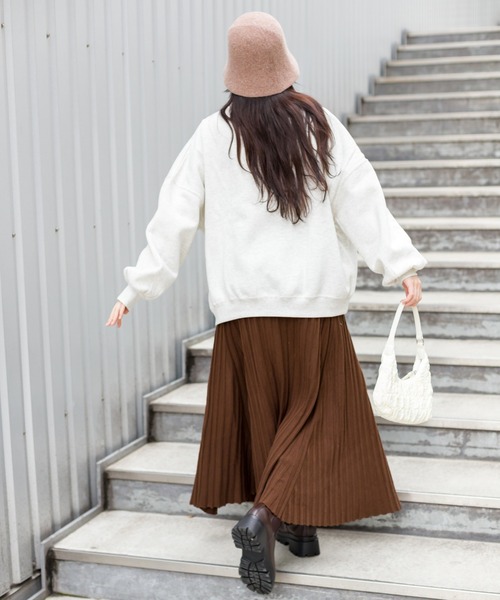 SpRay(スプレイ)の「フェルトクローシュハット(ハット・レディース・ブラック/ベージュ/モカ・FREE)」の17枚目の写真