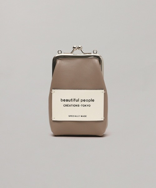 Amazon | [ビューティフルピープル] ポーチ mini clasp pouch