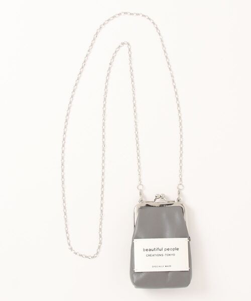 beautiful people(ビューティフルピープル)の「beautiful people mini clasp pouch 7325511960(ポーチ・レディース・ブラック/オフホワイト/グレー/ベージュ・FREE)」の15枚目の写真