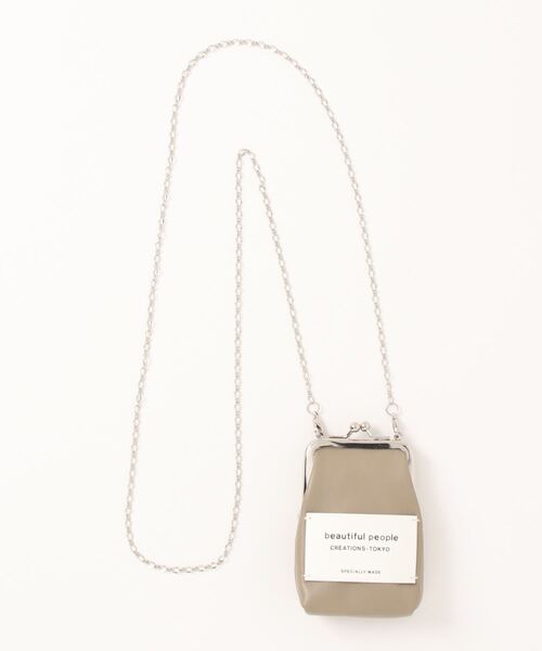 beautiful people(ビューティフルピープル)の「beautiful people mini clasp pouch 7325511960(ポーチ・レディース・ブラック/オフホワイト/グレー/ベージュ・FREE)」の14枚目の写真