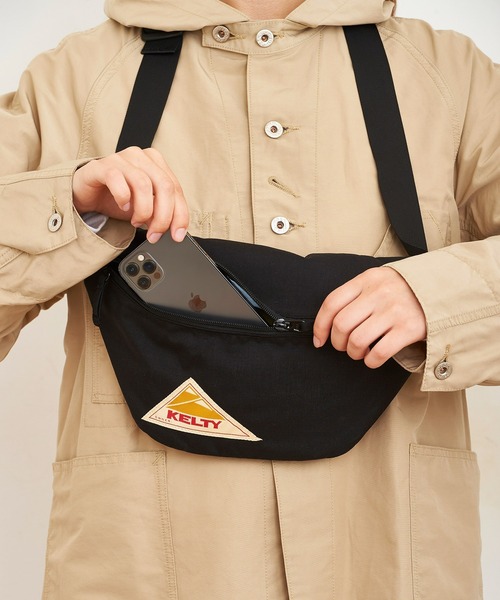 KELTY（ケルティ）の「＜フェスに最適！＞【KELTY】ナイロンボディバッグ / SLIM FANNY（ボディバッグ/ウエストポーチ・メンズ・タン/ブラウン系その他/オリーブ/セージグリーン/ネイビー/モカ/ブラック/マスタード/ダークグレー・FREE）」の10枚目の写真