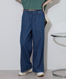 atONE（アットワン）の「atONE デニムワイドパンツ（デニムパンツ）」
