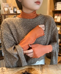 Ambre Ciel | シアーメローハイネックトップス／【WEB/EC限定商品】(Tシャツ/カットソー)