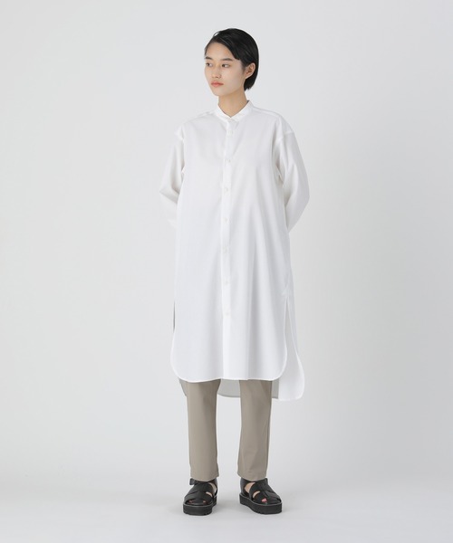ZUCCa(ズッカ)の「(S)Dot Air SHIRTS/チュニック(チュニック・レディース・ホワイト/ブラック・M size)」の6枚目の写真