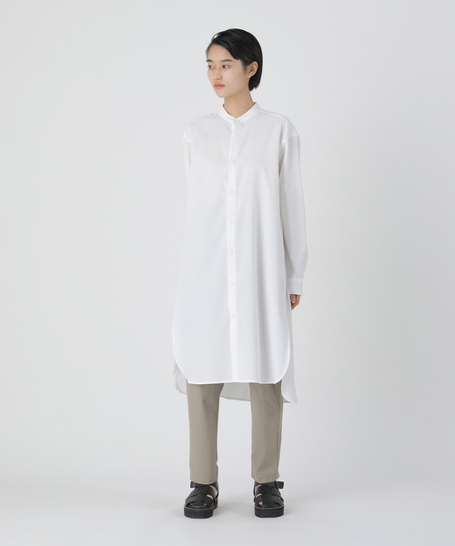 ZUCCa(ズッカ)の「(S)Dot Air SHIRTS/チュニック(チュニック・レディース・ホワイト/ブラック・M size)」の5枚目の写真