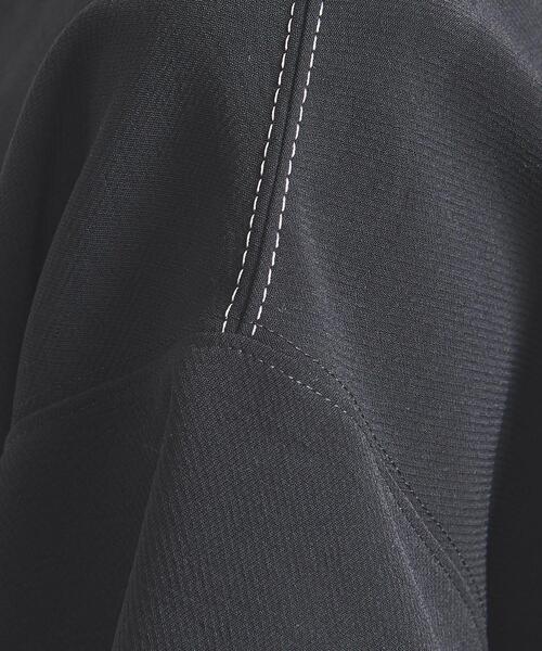 UNITED ARROWS(ユナイテッドアローズ)の「COMFY ステッチ プルオーバー(シャツ/ブラウス・レディース・オフホワイト/ブラック/モカ・36/38)」の17枚目の写真