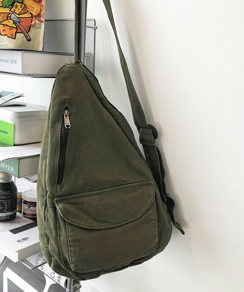 EPICKS（エピックス）の「ベーシックショルダーバッグ ボディバッグ（ショルダーバッグ・レディース・グリーン/ホワイト/ブラック・F）」の12枚目の写真