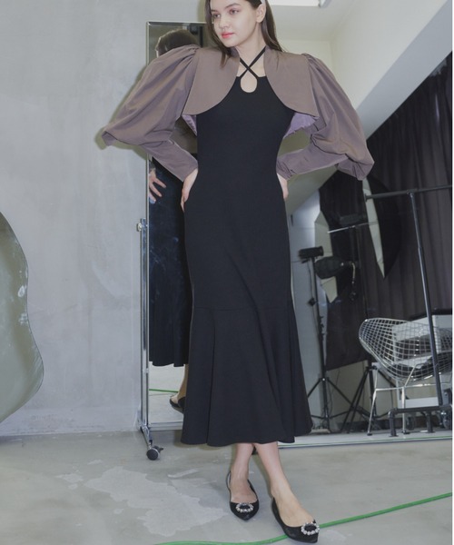 VIOLETTA（ヴィオレッタ）の「パワショルボレロジャケット（ノーカラー