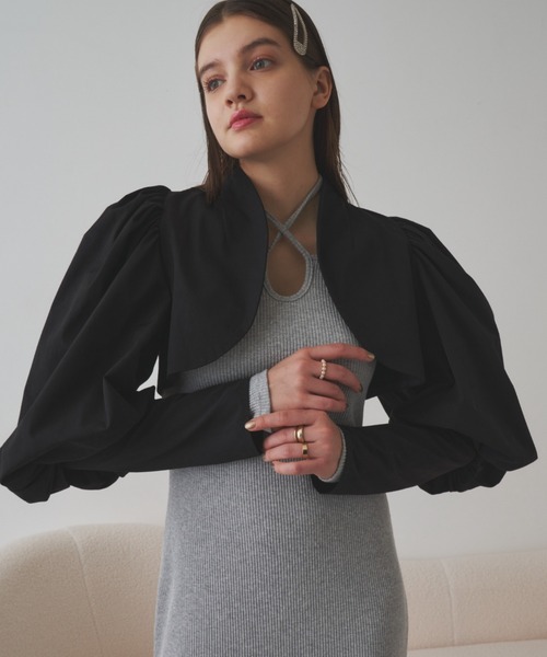 極美品♡ルネ♡ボレロジャケット VIOLETTA（ヴィオレッタ）の「パワショルボレロジャケット（ノー