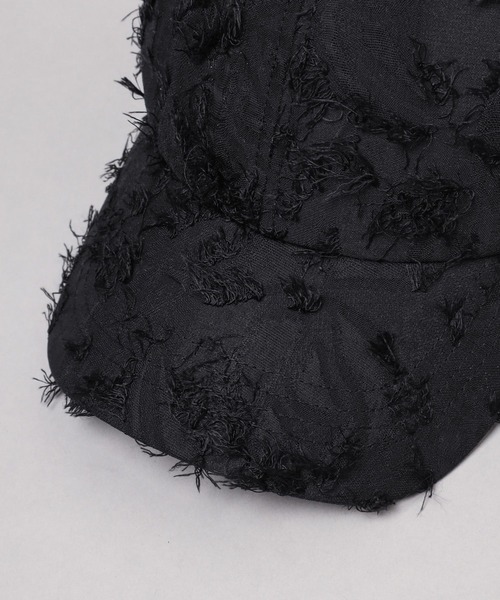 HARE（ハレ）の「スカシジャガードCAP(HARE)（キャップ・レディース・ブラック・FREE）」の14枚目の写真