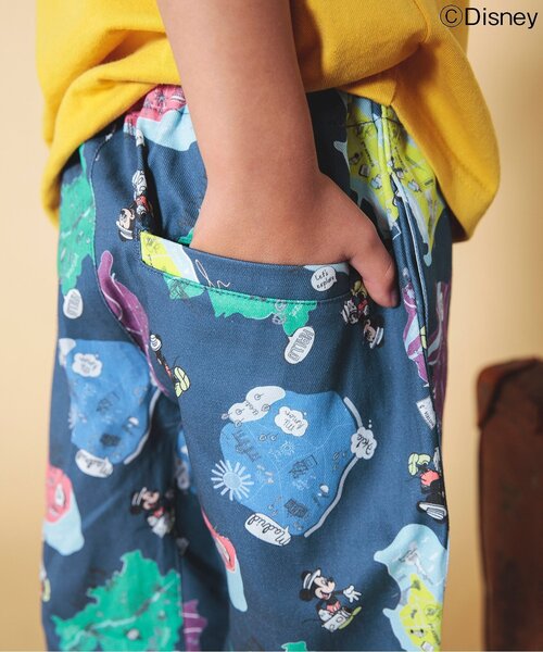Disney(ディズニー)の「ディズニーキャラクター パンツ(その他パンツ・キッズ・オフホワイト/ネイビー・110/90/100/120/80/130)」の4枚目の写真