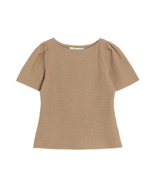 LAGUNAMOON（ラグナムーン）の「クレープカットトップス（Tシャツ/カットソー・レディース・ブラック/ブラウン/アイボリー/グリーン系その他・FREE）」の14枚目の写真