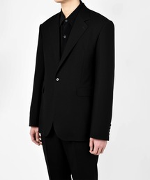 14ss LAD MUSICIAN リネンテーラードジャケット 紺/YW85 LAD MUSICIAN（ラッドミュージシャン）の「SHAPE JACKET