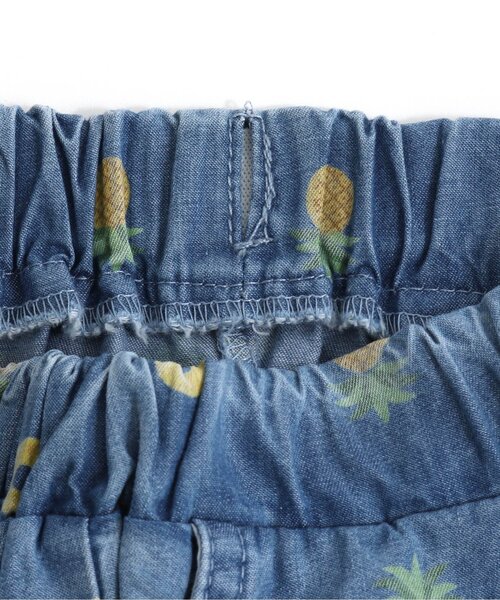 apres les cours（アプレレクール）の「ゆったりハーフパンツ/7days Style pants_５分丈（その他パンツ・キッズ・キナリ/チェック/レインボー/オレンジ/ブルー・80/90/100/110/120/130）」の14枚目の写真