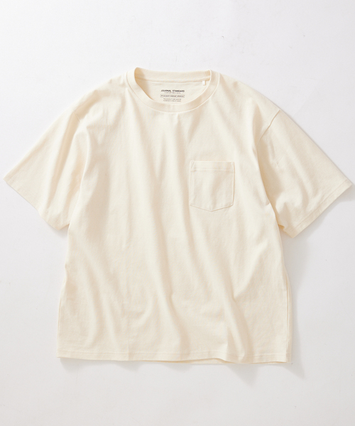 JOURNAL STANDARD（ジャーナルスタンダード）の「USコットン 汗染み防止 ポケットTシャツ（Tシャツ/カットソー・メンズ・ワインレッド/ホワイト系その他/クリアブルー/ブラック系その他/ライトグレー/ホワイト・X-LARGE/MEDIUM/LARGE/SMALL）」の3枚目の写真