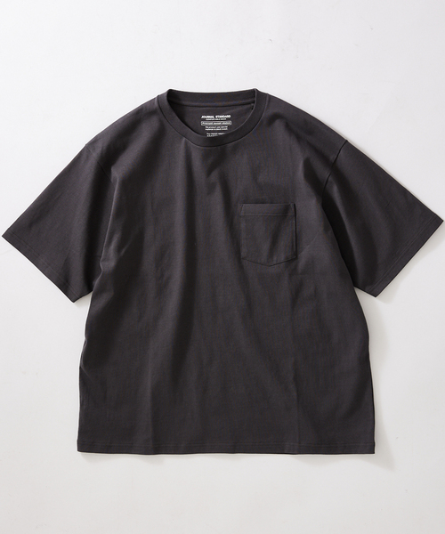 JOURNAL STANDARD（ジャーナルスタンダード）の「USコットン 汗染み防止 ポケットTシャツ（Tシャツ/カットソー・メンズ・ワインレッド/ホワイト系その他/クリアブルー/ブラック系その他/ライトグレー/ホワイト・X-LARGE/MEDIUM/LARGE/SMALL）」の4枚目の写真