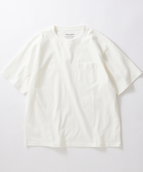 JOURNAL STANDARD（ジャーナルスタンダード）の「USコットン 汗染み防止 ポケットTシャツ（Tシャツ/カットソー・メンズ・ワインレッド/ホワイト系その他/クリアブルー/ブラック系その他/ライトグレー/ホワイト・X-LARGE/MEDIUM/LARGE/SMALL）」の2枚目の写真