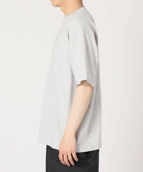 JOURNAL STANDARD（ジャーナルスタンダード）の「USコットン 汗染み防止 ポケットTシャツ（Tシャツ/カットソー・メンズ・ワインレッド/ホワイト系その他/クリアブルー/ブラック系その他/ライトグレー/ホワイト・X-LARGE/MEDIUM/LARGE/SMALL）」の9枚目の写真