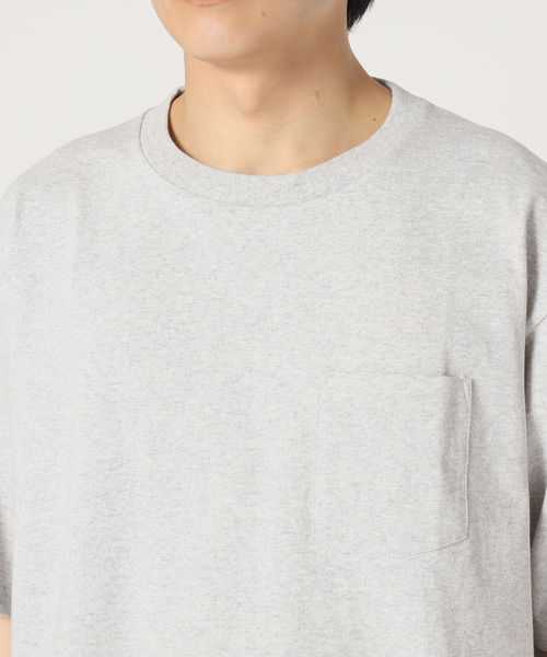 JOURNAL STANDARD（ジャーナルスタンダード）の「USコットン 汗染み防止 ポケットTシャツ（Tシャツ/カットソー・メンズ・ワインレッド/ホワイト系その他/クリアブルー/ブラック系その他/ライトグレー/ホワイト・X-LARGE/MEDIUM/LARGE/SMALL）」の20枚目の写真