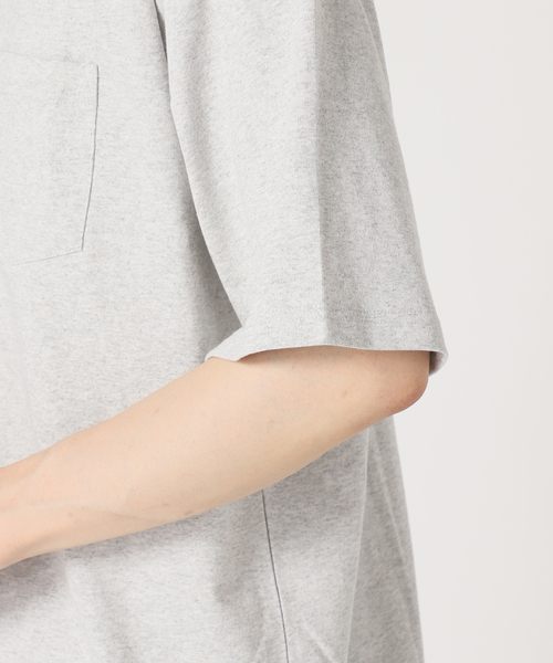 JOURNAL STANDARD（ジャーナルスタンダード）の「USコットン 汗染み防止 ポケットTシャツ（Tシャツ/カットソー・メンズ・ワインレッド/ホワイト系その他/クリアブルー/ブラック系その他/ライトグレー/ホワイト・X-LARGE/MEDIUM/LARGE/SMALL）」の11枚目の写真