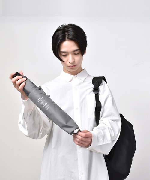 Waterfront(ウォーターフロント)の「【風に強く大きい】富山サンダー インバッグ 70(折りたたみ傘・メンズ・ネイビー/グレー/ブラック・FREE)」の2枚目の写真