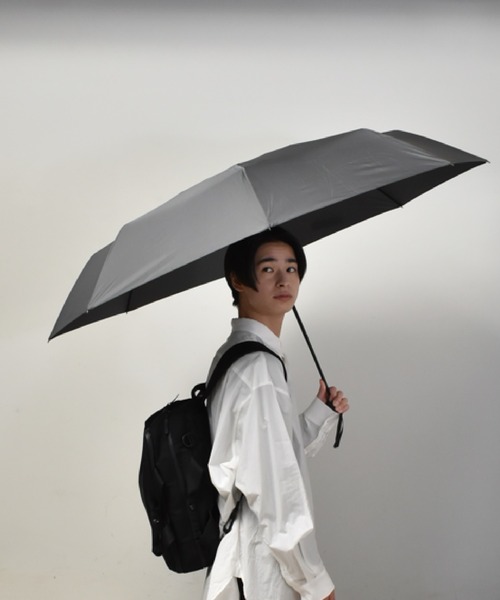 Waterfront(ウォーターフロント)の「【風に強く大きい】富山サンダー インバッグ 70(折りたたみ傘・メンズ・ネイビー/グレー/ブラック・FREE)」の15枚目の写真