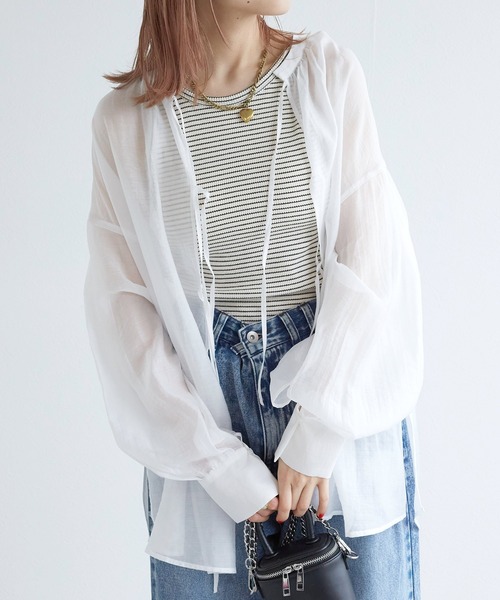 M❤︎さまへ　天使 ホワイト&ブルーの2人セット w closet（ダブルクローゼット）の「【前後2WAY】リボン付き