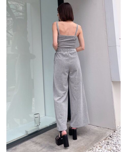 GYDA ジェイダ フロントボタン コーデュロイ ビスチェ キャミ トップス GYDA（ジェイダ）の「【SET着用可】フロントボタンカット