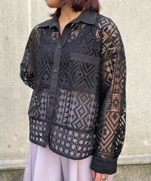 AULA AILA | AULA AILA（アウラ アイラ）別注レースシャツ(シャツ/ブラウス)