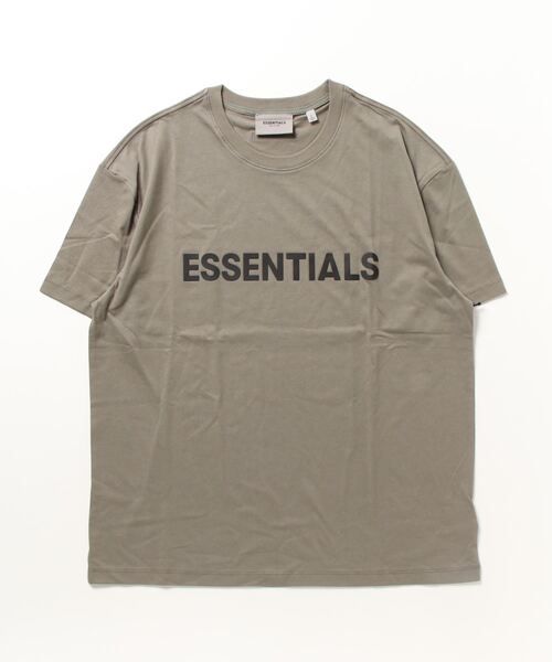 FOG ESSENTIALS(エフオージーエッセンシャルズ)の「FOG ESSENTIALS LOGO T-SHIRT エッセンシャルズ ロゴ Tシャツ(Tシャツ/カットソー・メンズ・ホワイト系その他/チャコールグレー/ブラック・L)」の3枚目の写真