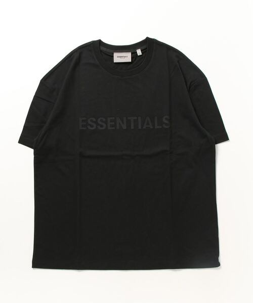 FOG ESSENTIALS(エフオージーエッセンシャルズ)の「FOG ESSENTIALS LOGO T-SHIRT エッセンシャルズ ロゴ Tシャツ(Tシャツ/カットソー・メンズ・ホワイト系その他/チャコールグレー/ブラック・L)」の2枚目の写真