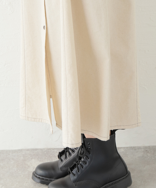 JOINT WORKS(ジョイントワークス)の「【COMMRE/コムル】配色ステッチ サマーワンピース(ワンピース・レディース・ブラック/アイボリー・FREE)」の20枚目の写真