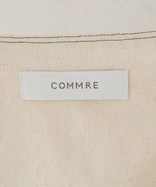 JOINT WORKS(ジョイントワークス)の「【COMMRE/コムル】配色ステッチ サマーワンピース(ワンピース・レディース・ブラック/アイボリー・FREE)」の22枚目の写真