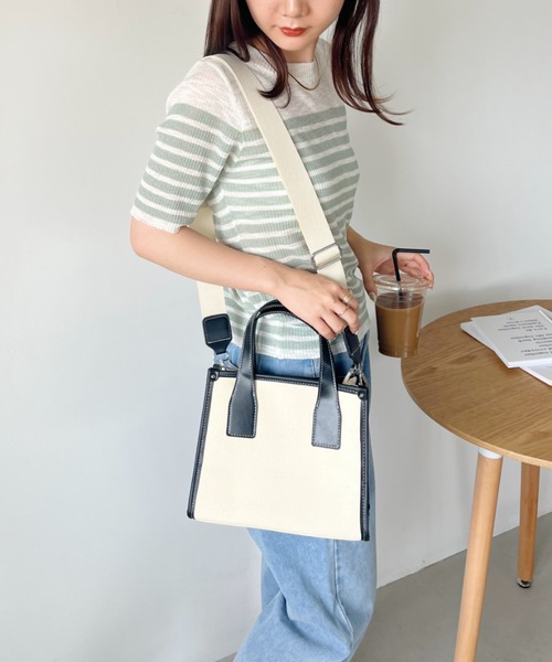 CLEA（クレア）の「シアーボーダー半袖トップス（Tシャツ/カットソー・レディース・ピンク/レッド/ブラウン/ブラック/グレー・FREE）」の13枚目の写真
