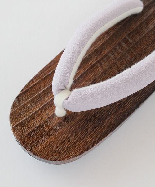 Honeys（ハニーズ）の「浴衣下駄（その他シューズ・レディース・アイボリー/ネイビー/ラベンダー・M/L/LL）」の20枚目の写真