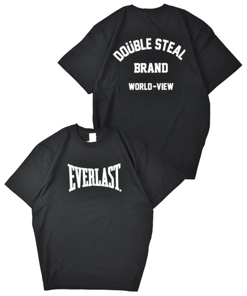 DOUBLE STEAL(ダブルスティール)の「EVERLASTコラボ Tシャツ(Tシャツ/カットソー・メンズ・ホワイト/ブラック・MEDIUM/LARGE/X-LARGE/XX-LARGE)」の2枚目の写真