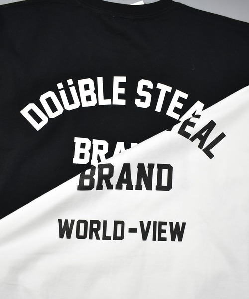 DOUBLE STEAL(ダブルスティール)の「EVERLASTコラボ Tシャツ(Tシャツ/カットソー・メンズ・ホワイト/ブラック・MEDIUM/LARGE/X-LARGE/XX-LARGE)」の19枚目の写真